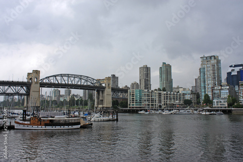 Burrard Street Bridge Vancouver  Canada