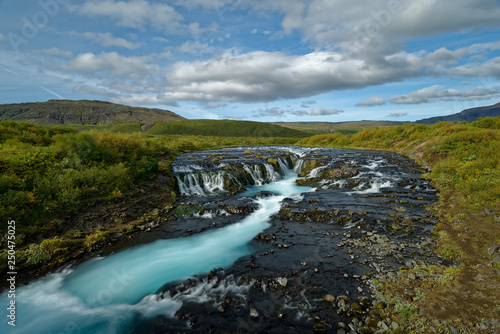 am Bruarfoss, Island