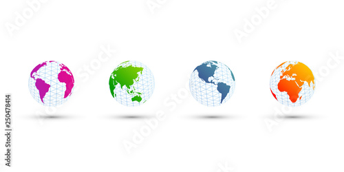 mondo, link, network, internet, comunicazione