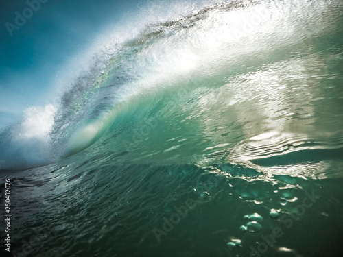Ice Cold Atlantic Wave Breaking