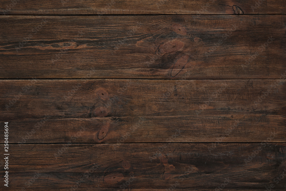 Texture of wooden surface as background, top view - obrazy, fototapety, plakaty 