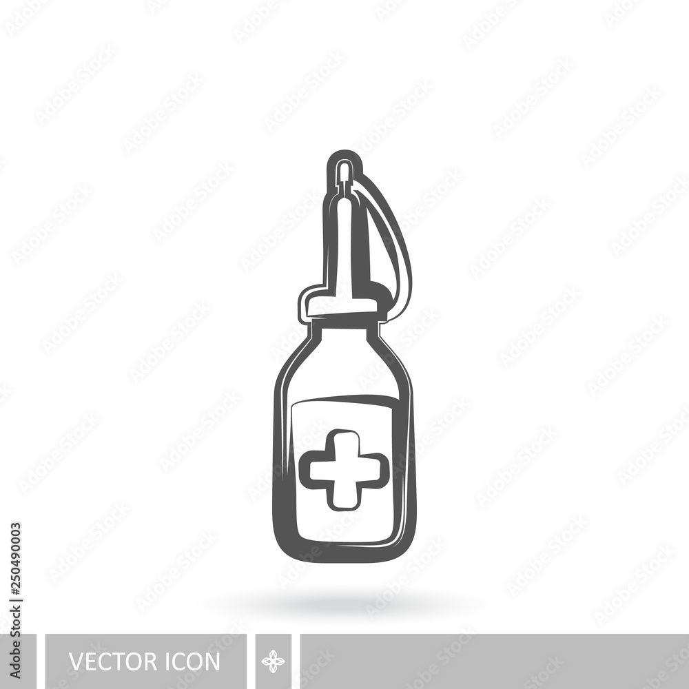 Medical bank icon in linear design style. The concept of health. Medical bank icon in linear design style. The concept of health.