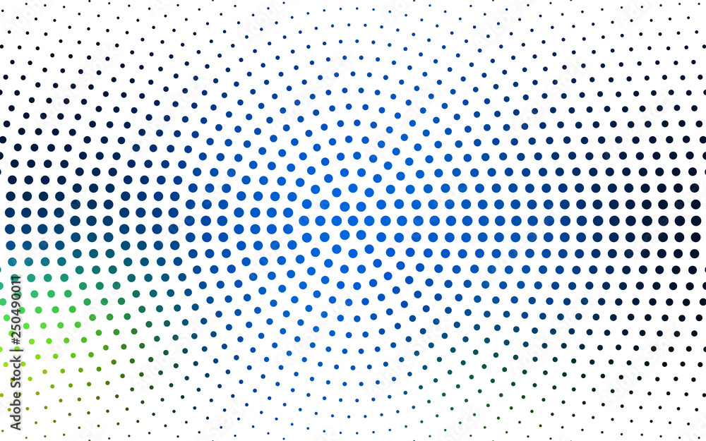 Dark Blue, Green vector texture with disks. Dark Blue, Green vector texture with disks.