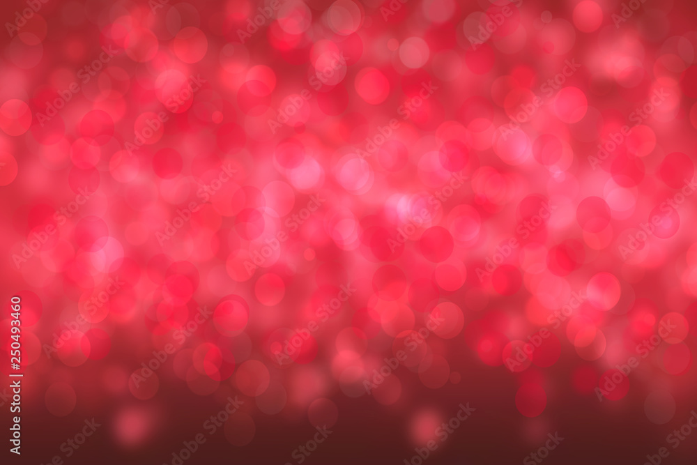 A festive abstract red Happy New Year or Christmas texture background and with color blurred bokeh lights. Space for design. Card concept or advertising. A festive abstract red Happy New Year or Christmas texture background and with color blurred bokeh lights. Space for design. Card concept or advertising.