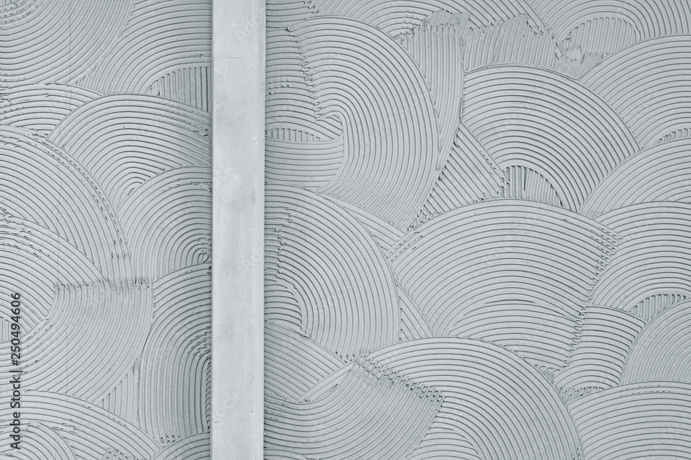 Decorative plaster wall finish texture Stock Photo | Adobe Stock