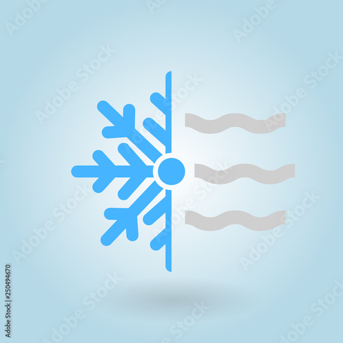Air conditioner icon.