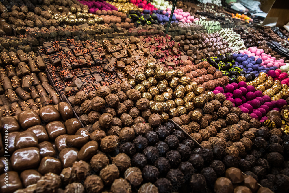 Obraz premium the chocolate shop