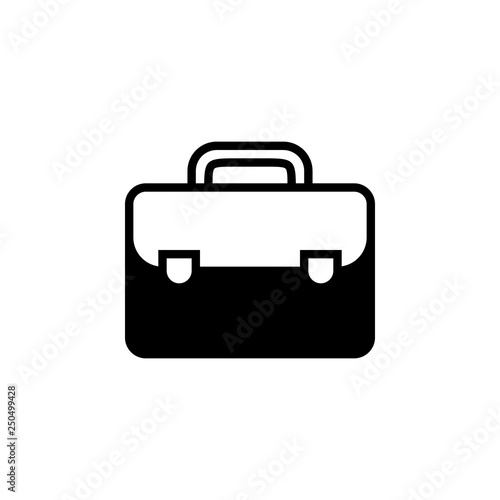Briefcase icon vector. Briefcase vector design. sign design. flat style. Vector EPS 10