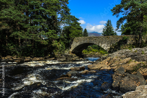 Falls of Dochart in Killin, Schottland