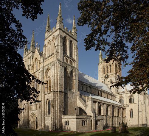 SELBY ABBEY IN YORKSHIRE, ENGLAND, UK