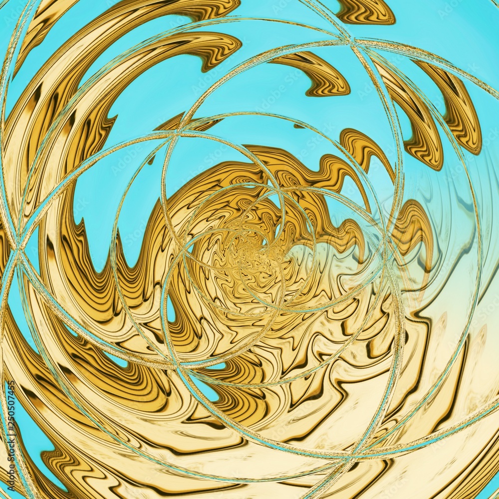 LIQUID GOLD BACKGROUND (( Abstract Photoshop Tutorial)) 