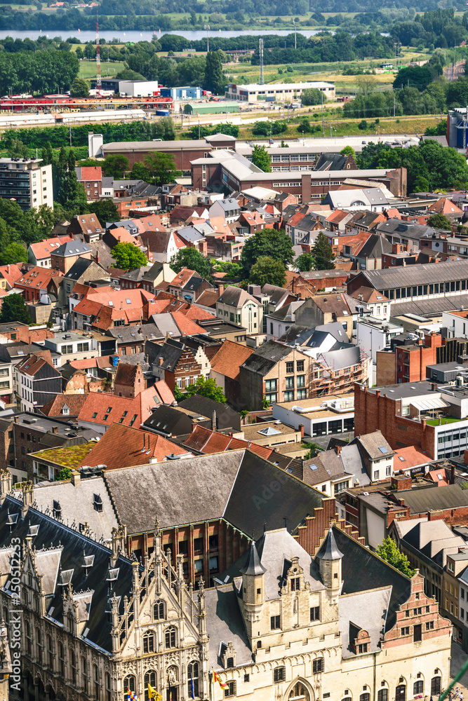 View of Mechelen from the tower