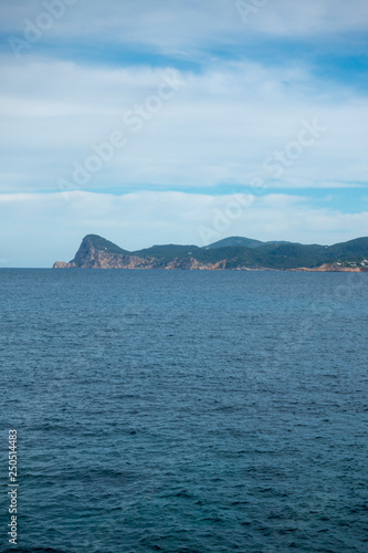 The coast of Ibiza one day with very bad sea © vicenfoto