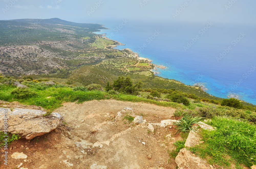 Cyprus Akamas Peninsula National Park mountain's