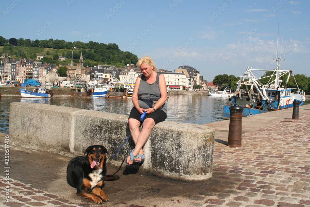 Village Honfleur in France