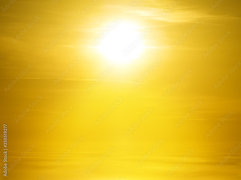 Obraz premium golden sunset