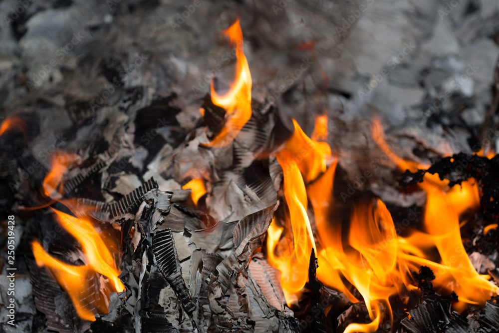 beautiful flame of fire, destruction of confidential documents beautiful flame of fire, destruction of confidential documents