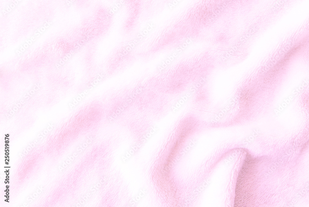 White delicate soft background of plush fabric White delicate soft background of plush fabric
