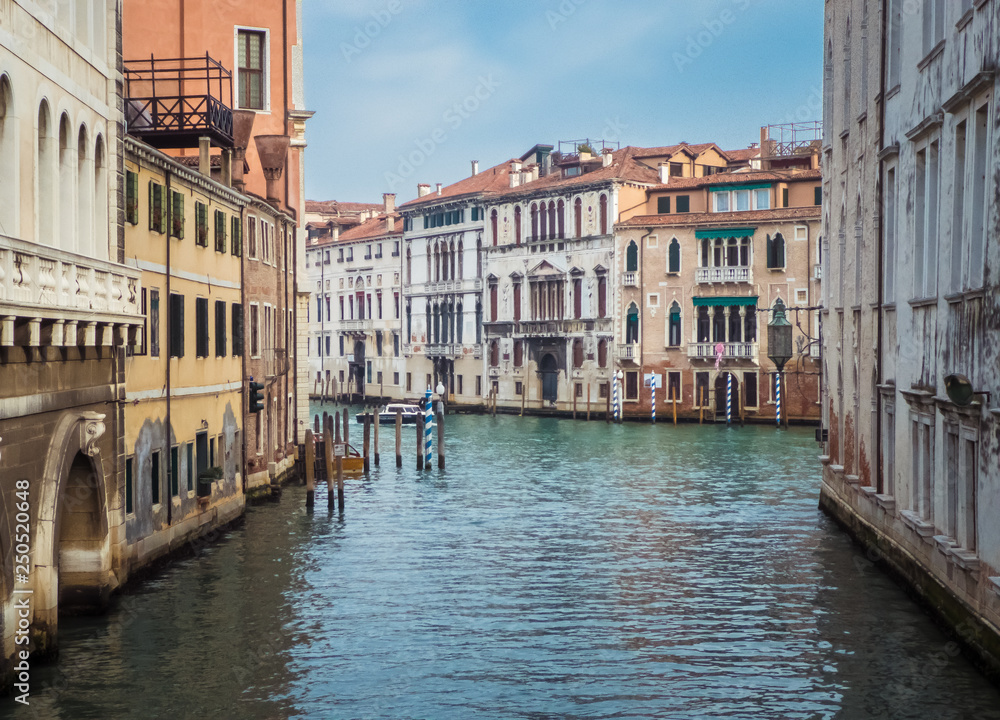 Venice Canal in Winter