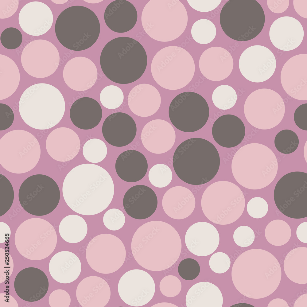 bubles and circles seamless pattern design