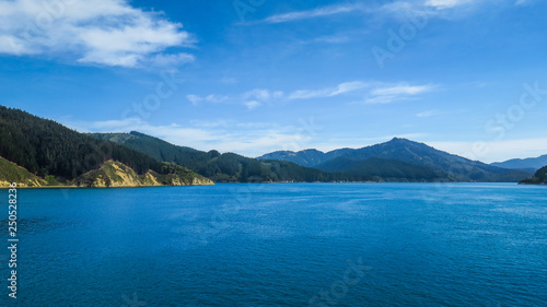 Interislander Ferry from Wellington to Picton in New-Zealand