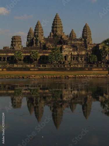 Angkor Wat. Temple in Cambodia. Unesco World Heritage Site