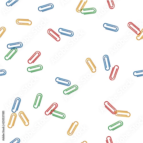 print with colored clips