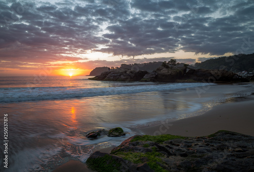 Sunrise at Cabeçudas Beach - Santa Catarina - Brasil.