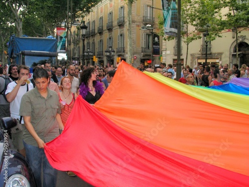 Gay Pride in Madrid. Spain - Year 2003