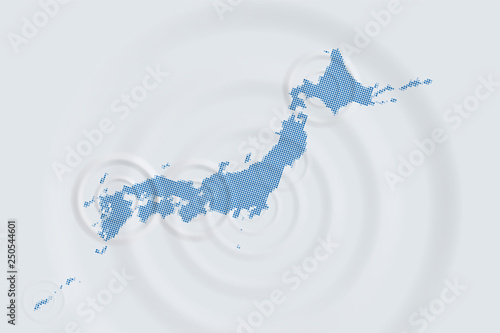日本地図_Global Image #Map of japan, Vector Graphics