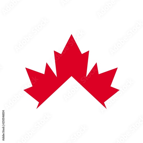 maple home vector logo