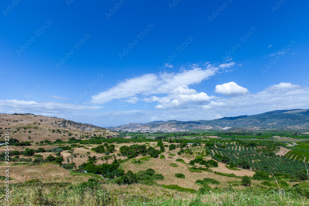 landscape for turkey country side