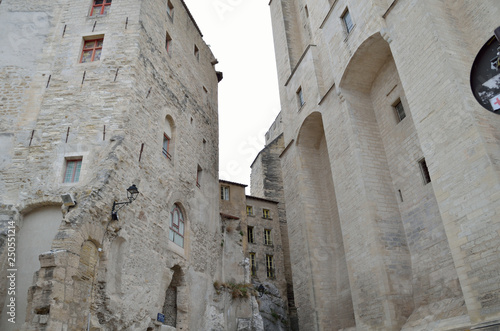 buildings in Avignon  France