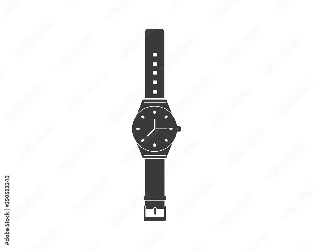Naklejka premium wristwatch icon vector template design