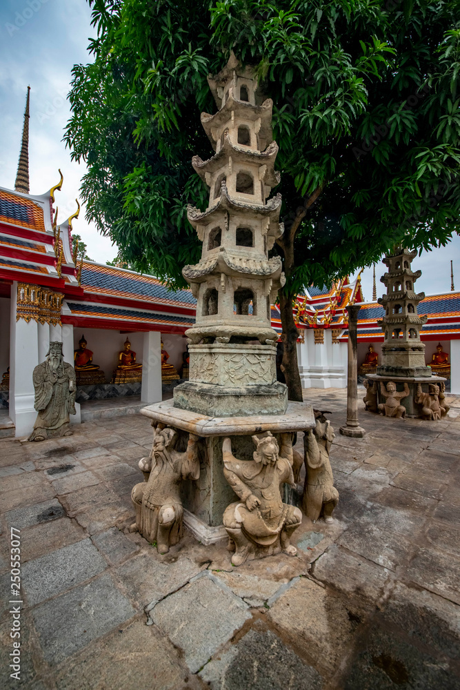 Fototapeta premium Wat Pho Buddhist Temple in Bangkok, Thailand