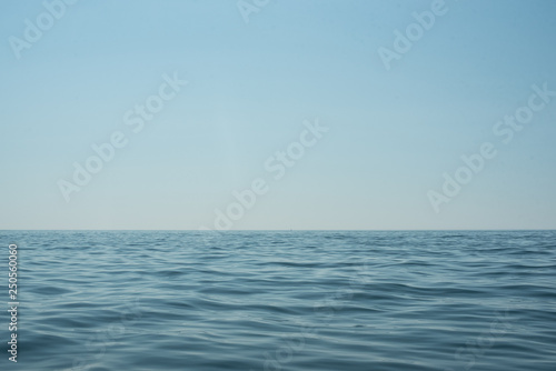Blue ocean and horizon
