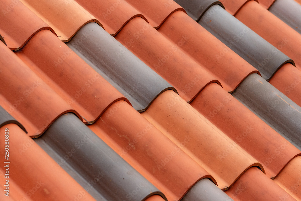 Clay tile roof texture Clay tile roof texture