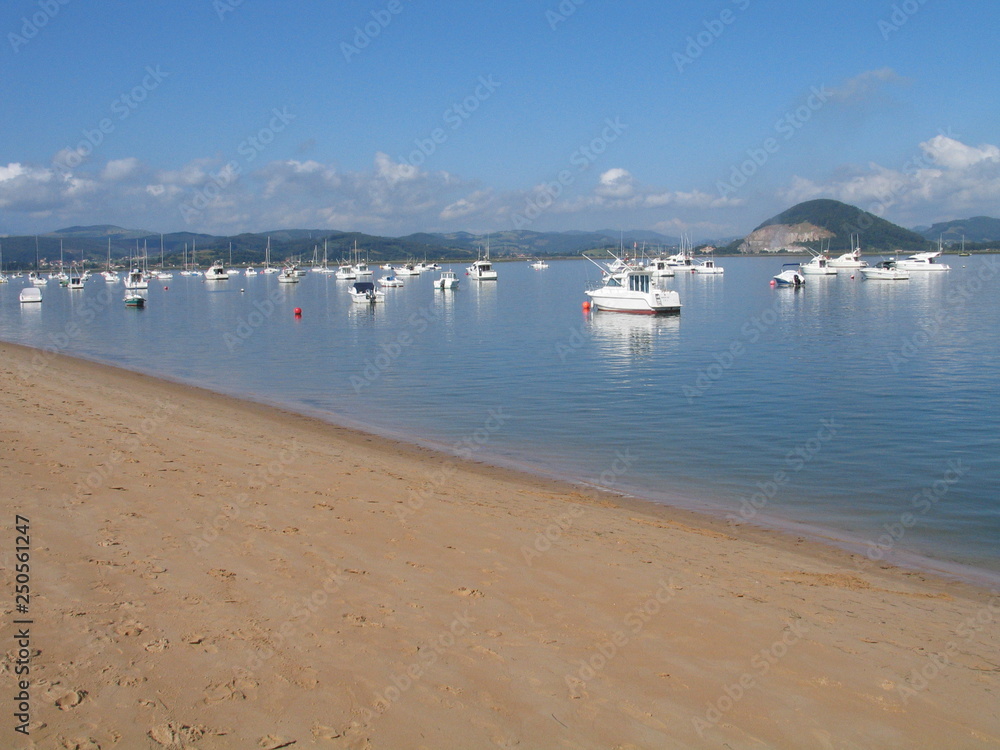 Fototapeta premium Laredo. City of Cantabria. Santander. Spain