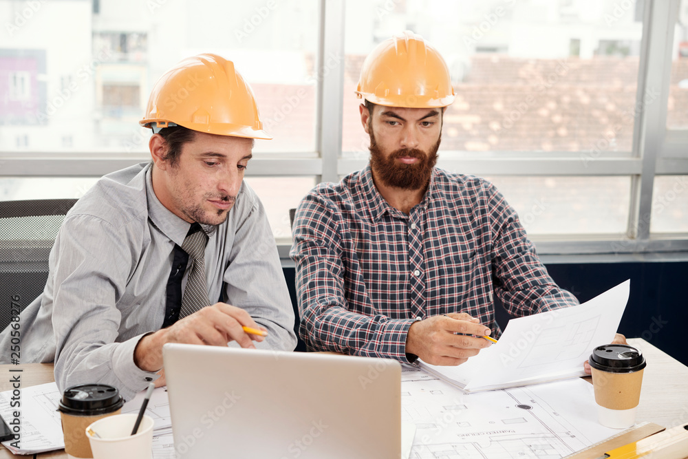 Engineering working on project Engineering working on project