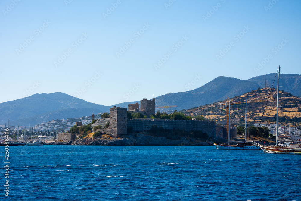 Beautiful landscape of the city of Bodrum