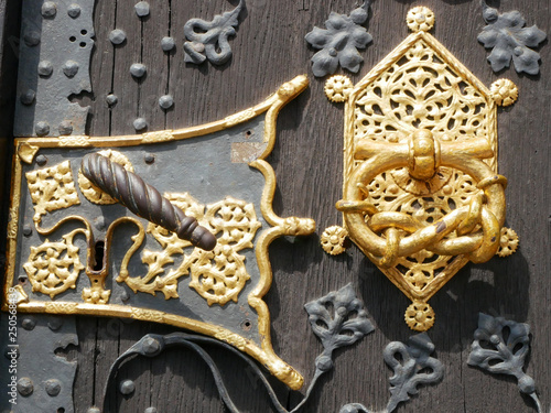 Historic decorative door knob © J Gillispie