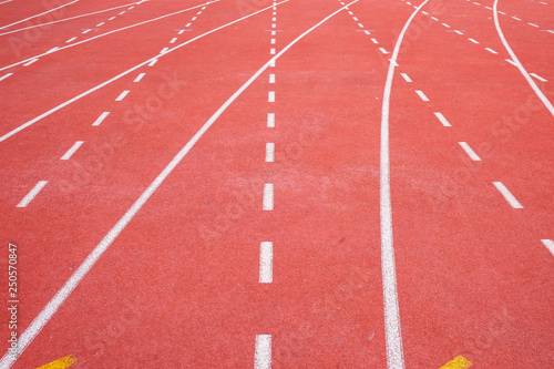 Running track texture close up