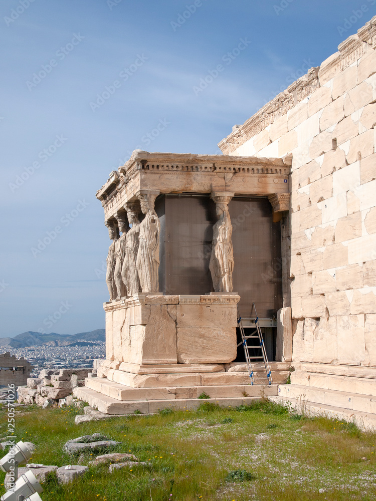 Erechtheion in Athen, Greece