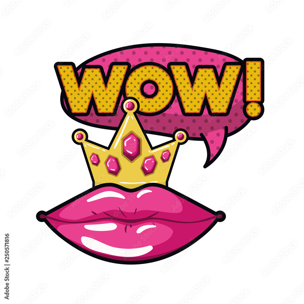 female lips with speech bubble isolated icon female lips with speech bubble isolated icon