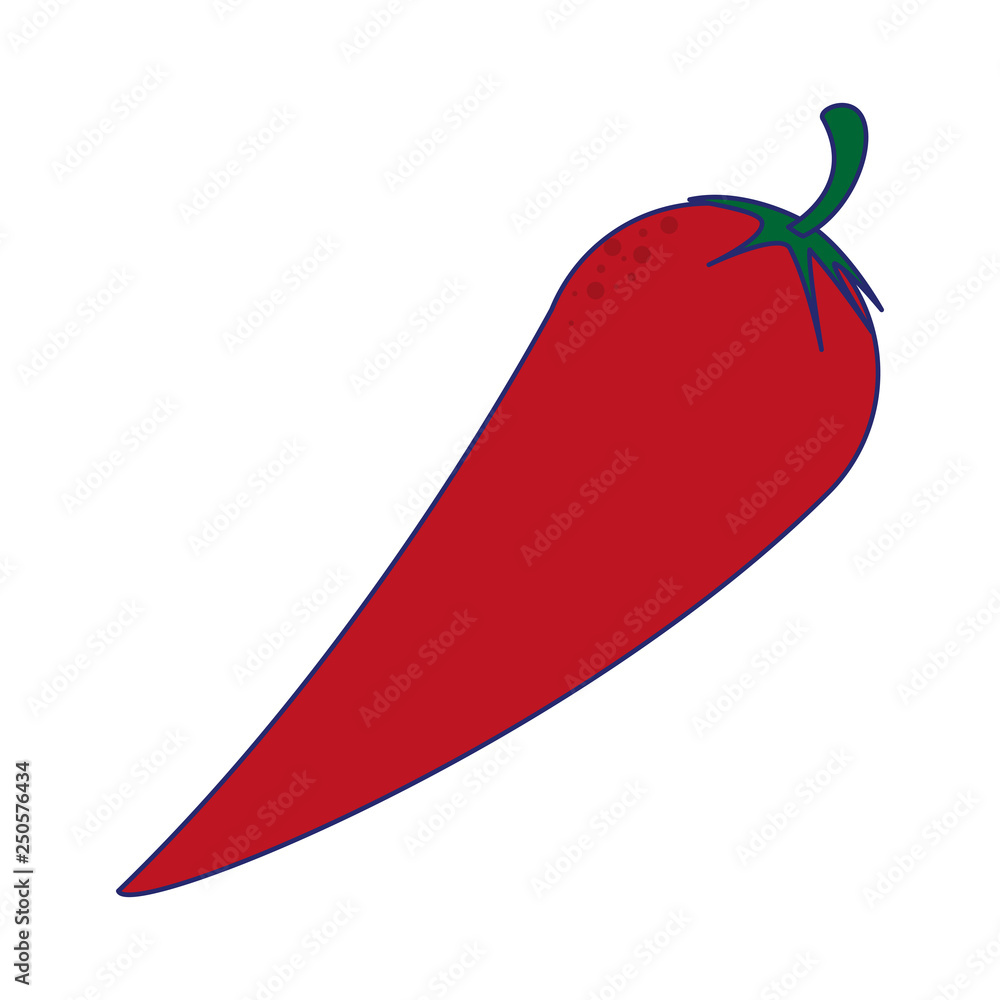 chilli spicy vegetable food blue lines chilli spicy vegetable food blue lines