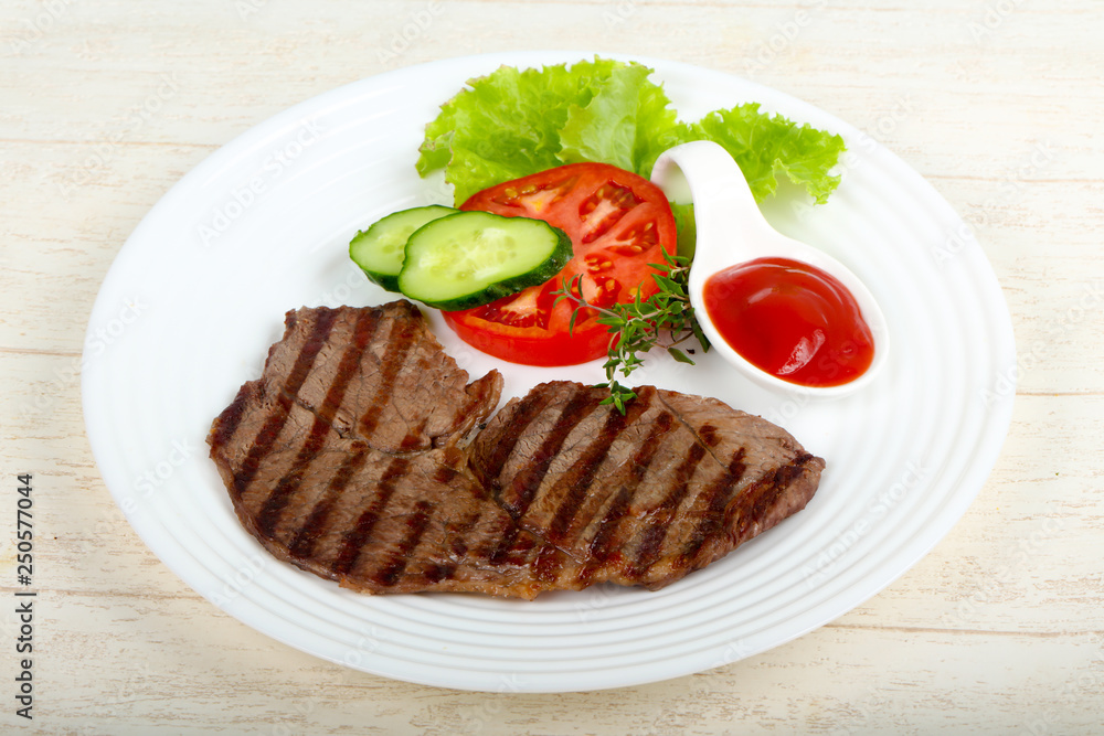 Grilled beef steak Grilled beef steak