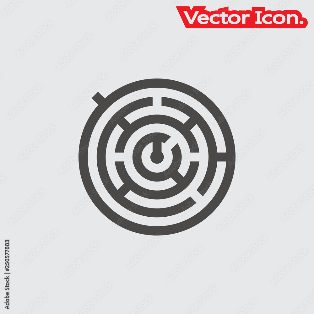 Labyrinth icon isolated sign symbol and flat style for app, web and digital design. Vector illustration. Labyrinth icon isolated sign symbol and flat style for app, web and digital design. Vector illustration.