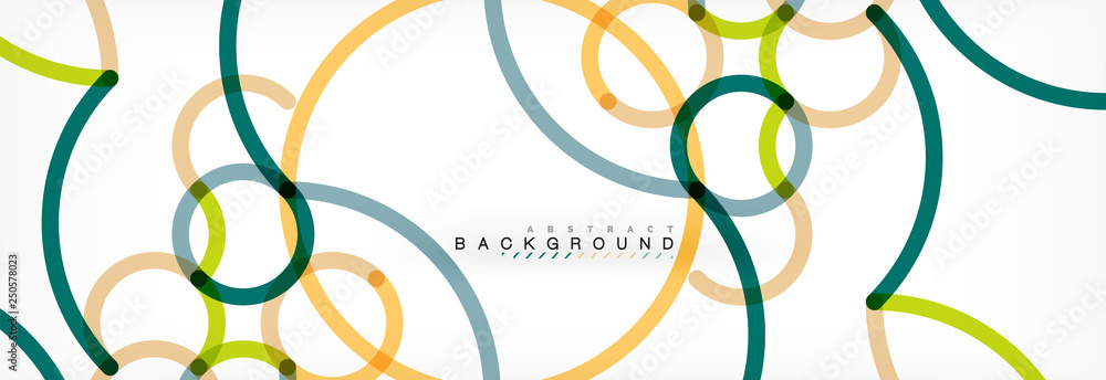 Curly wave lines abstract background design, transparent color lines on gray Curly wave lines abstract background design, transparent color lines on gray