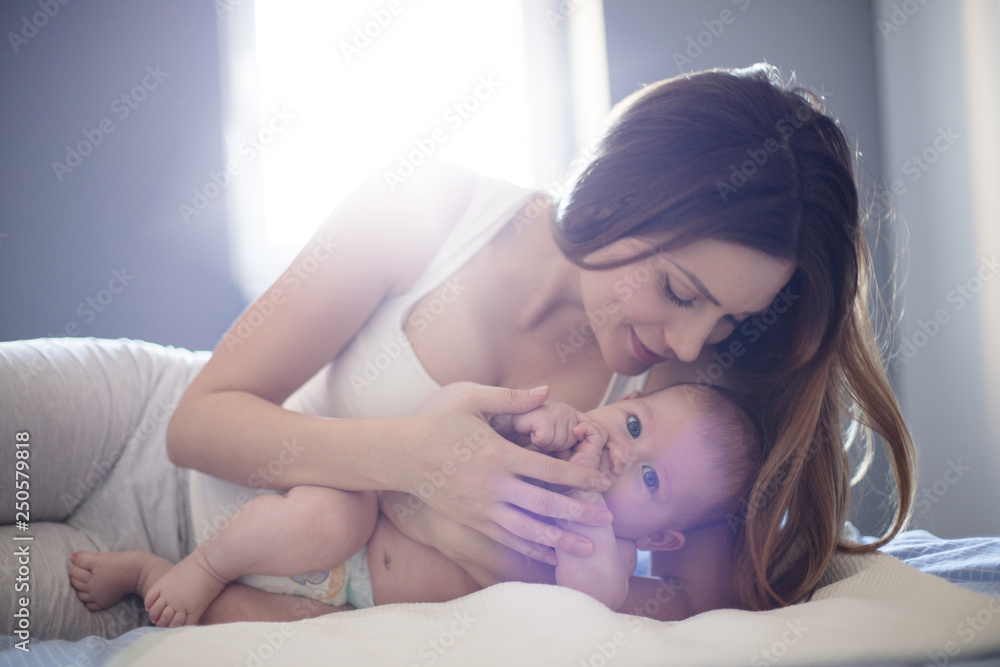 Tender moments with mom. Tender moments with mom.