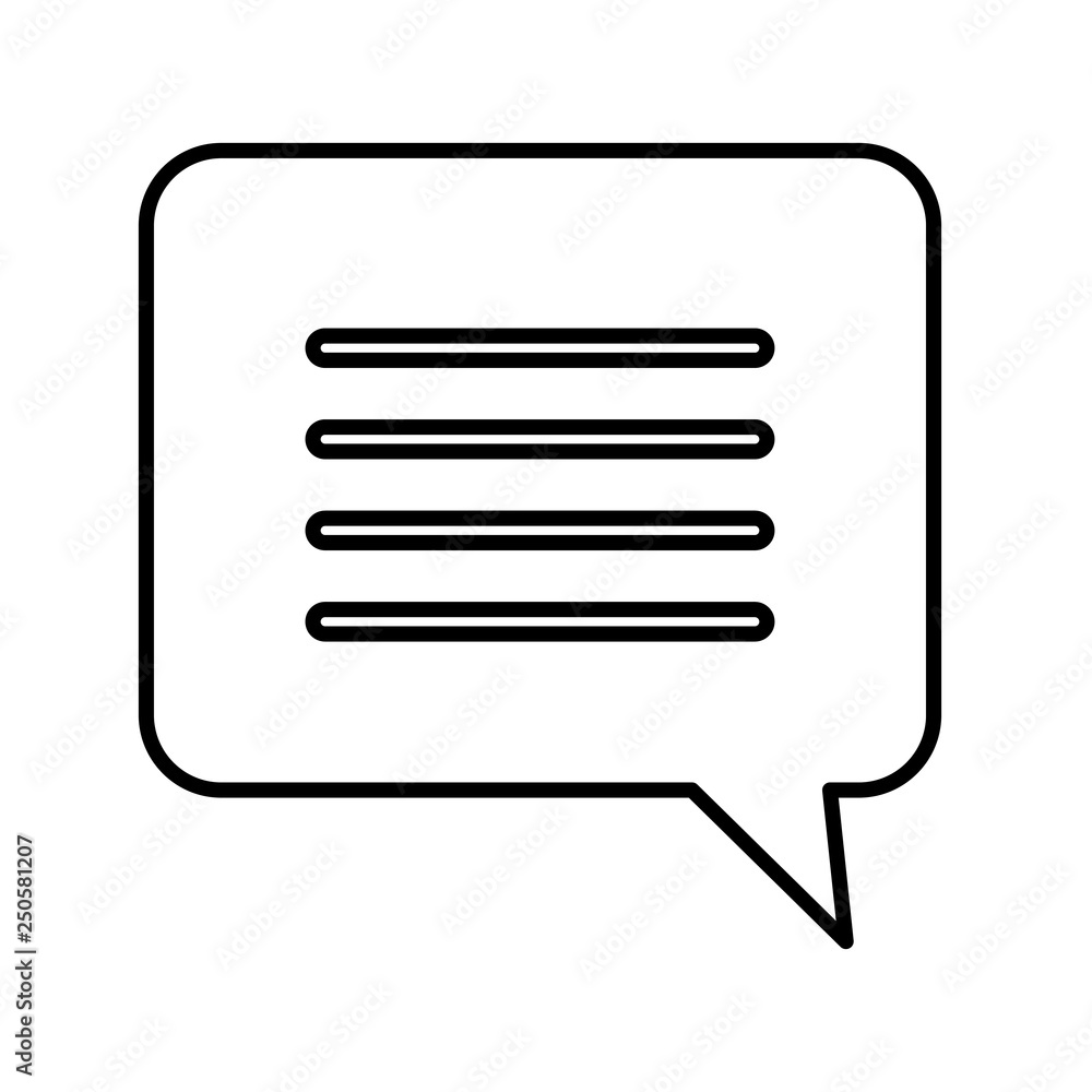 speech bubble message icon speech bubble message icon